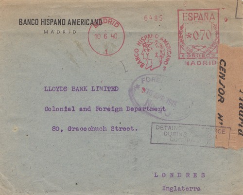 Censura 1940 spagna madrid - spagna, /