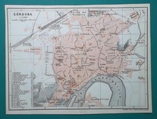 SPAGNA Pianta della città di