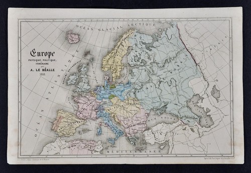Mappa bealle 1868 - 1868,