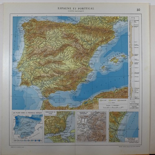 1929 mappa originale - originale, ~