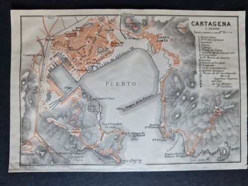 Antica mappa del 1901 - , pianta