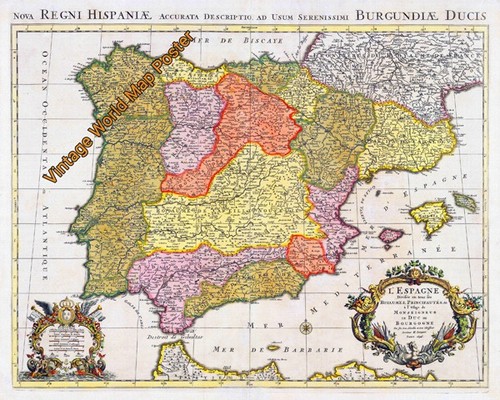 1696s vintage mappa - mappa, mondo
