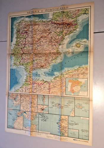 Cartina spagna portogallo - spagna,