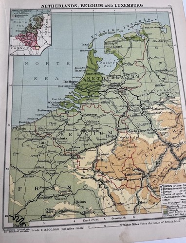 1923 mappa olanda - 1923:,