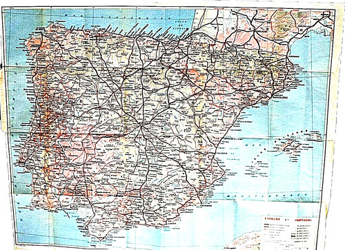 Cartina geografica spagna - cartina,
