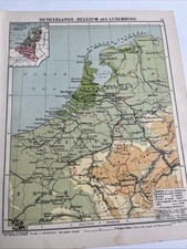 1923: Mappa dei Paesi Bassi