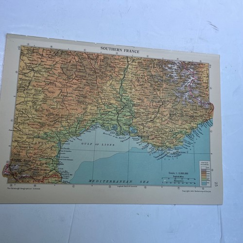 1950 mappa spagna e - 1950:,