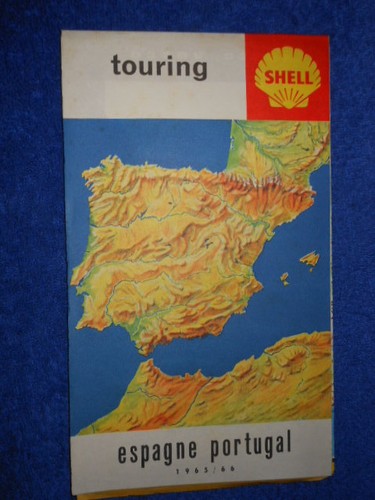 Mappa shell touring espagne - shell,
