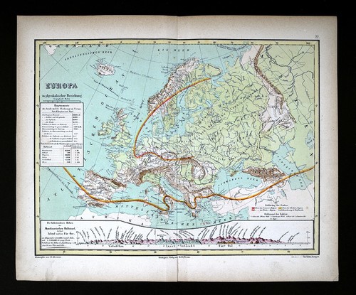 Mappa fisica humboldt - mappa,