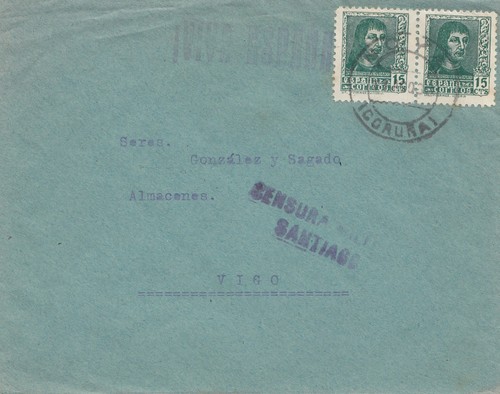 Spagna 1940 lettera - spagna:,