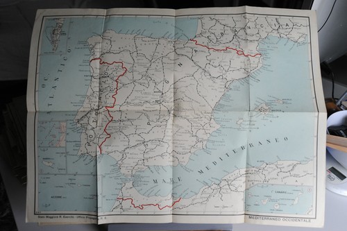 Cartina geografica spagna e - cartina,