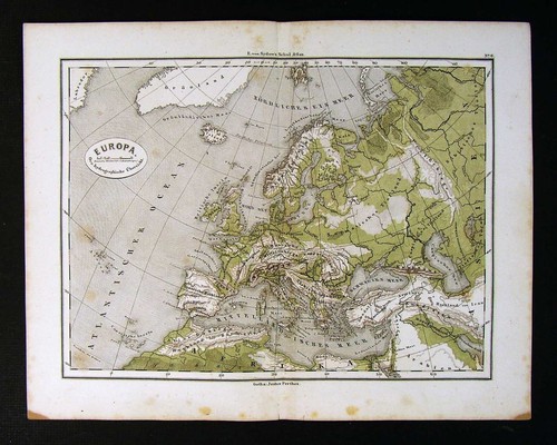 Mappa sydow 1865 europa - sydow,