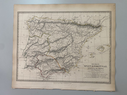 1838 sduk map spagna e - 1838,