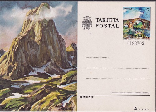 Spagna 1979 pta - pta, cartolina
